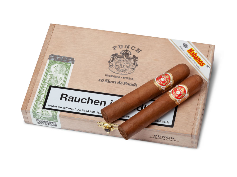 Eine noch recht neue Zigarre im Portfolio der Marke Punch ist die Punch Short de Punch, es gibt sie seit 2019. Punch Geschichte