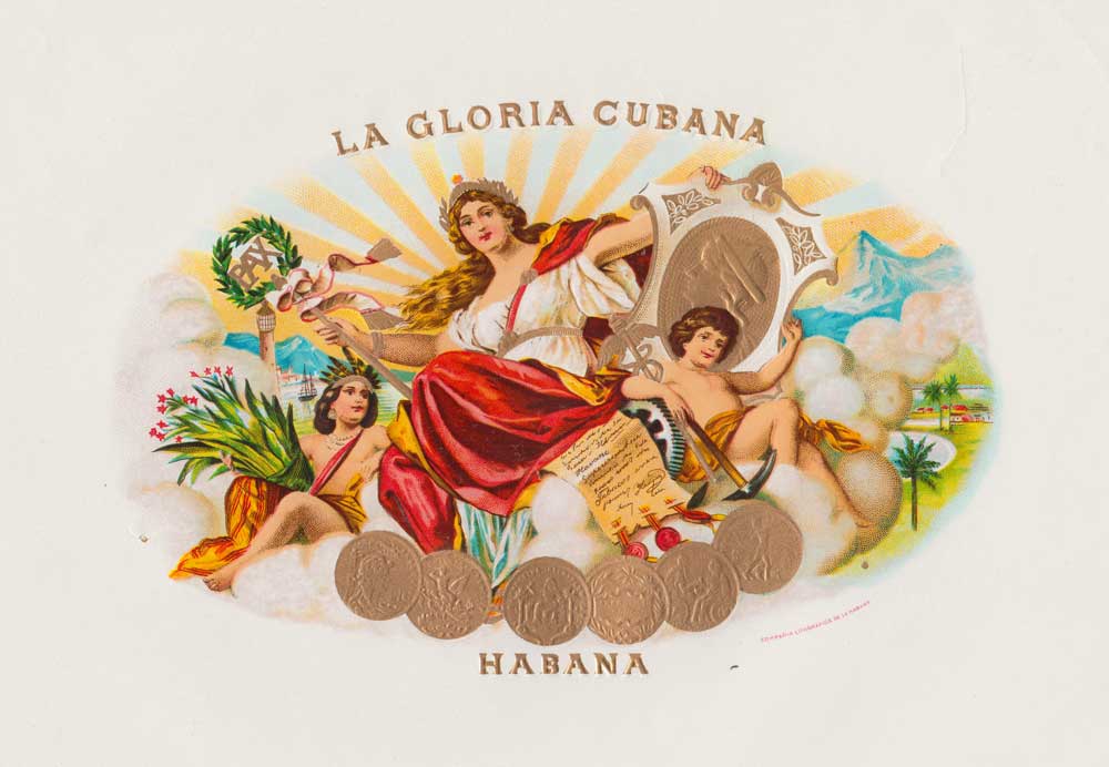The Vista of the La Gloria Cubana brand: lush, golden, and very colourful. La Gloria Cubana cigars