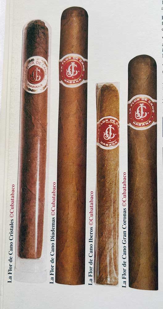 The brand La Flor de Cano's portfolio once comprised both handmade and machine-made cigars. (Source: Min Ron Nee: “AN ILLUSTRATED ENCYCLOPAEDIA OF POST-REVOLUTION HAVANA CIGARS”, Hong Kong 2003, ISBN: 978-3980930826)