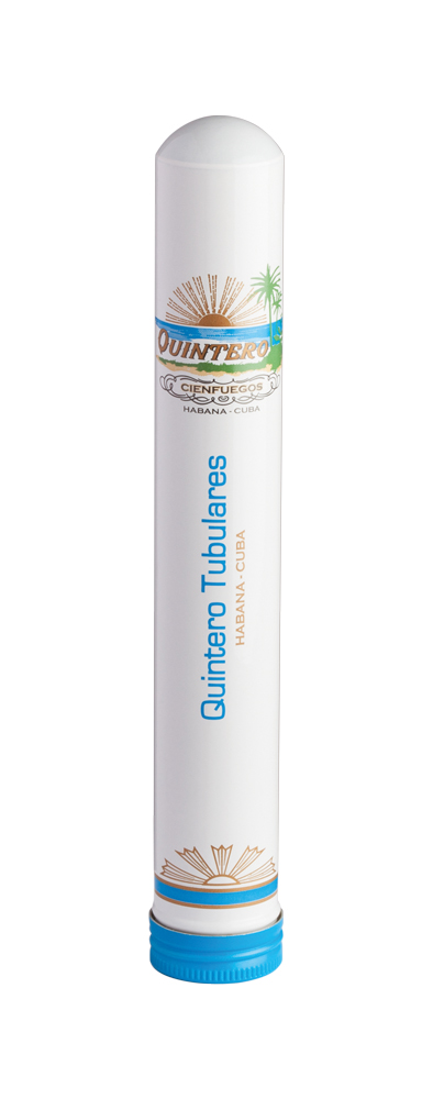 One of the two newer formats of the Quintero brand, the Tubulares, which are available in a tubo.