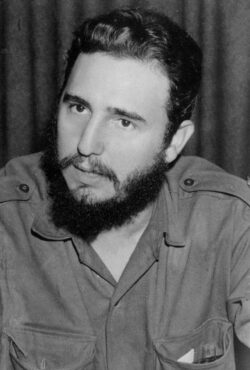 Fidel Castro, Revolutionär auf Lebenszeit. Er liebte Zigarren.
