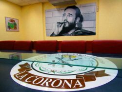 Das Logo der heutigen Zigarren-Manufaktur La Corona.