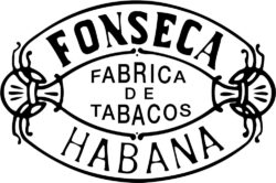 Das Logo der Marke Fonseca, gegründet offiziell 1907 in Havanna.