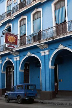 Die Manufaktur auf der Calle Belascoain No.852. Die Zigarren der Marke El Rey del Mundo wurden hier hergestellt, als die Fabrik offiziell die Romeo y Julieta-Fabrik war.