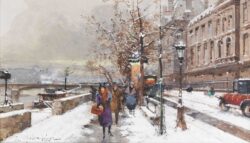 Quai-d'Orsay, weltbekannt und eine der berühmtesten Straßen von Paris, im 7. Arrondissement von Paris, am Rive Gauche, dem linken Ufer der Seine, zwischen der Pont de la Concorde und der Pont de l´Alma.