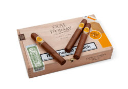 Lebendige frische Farben unterstreichen die Lebendigkeit der Marke Quai-d'Orsay heute.