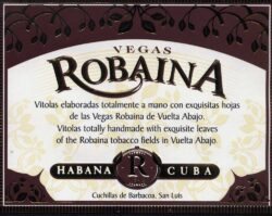Die ersten Zigarren der Marke Vegas Robaina waren aus Tabaken der Vega Robaina gefertigt.