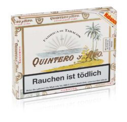 The original company name is still printed on the Quintero box today: „Quintero y Hmo.“ Hmo. is the abbreviation for Hermano = brother.
