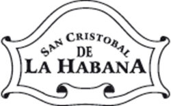 Das schlichte Logo der Marke San Cristóbal de la Habana.